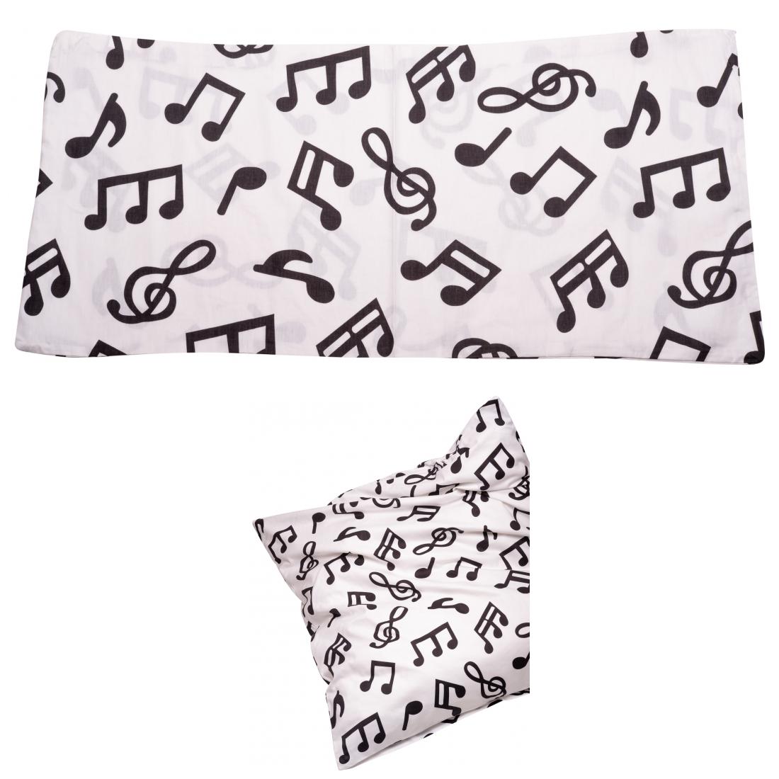 Note Mix Pillowcase, in two sizes