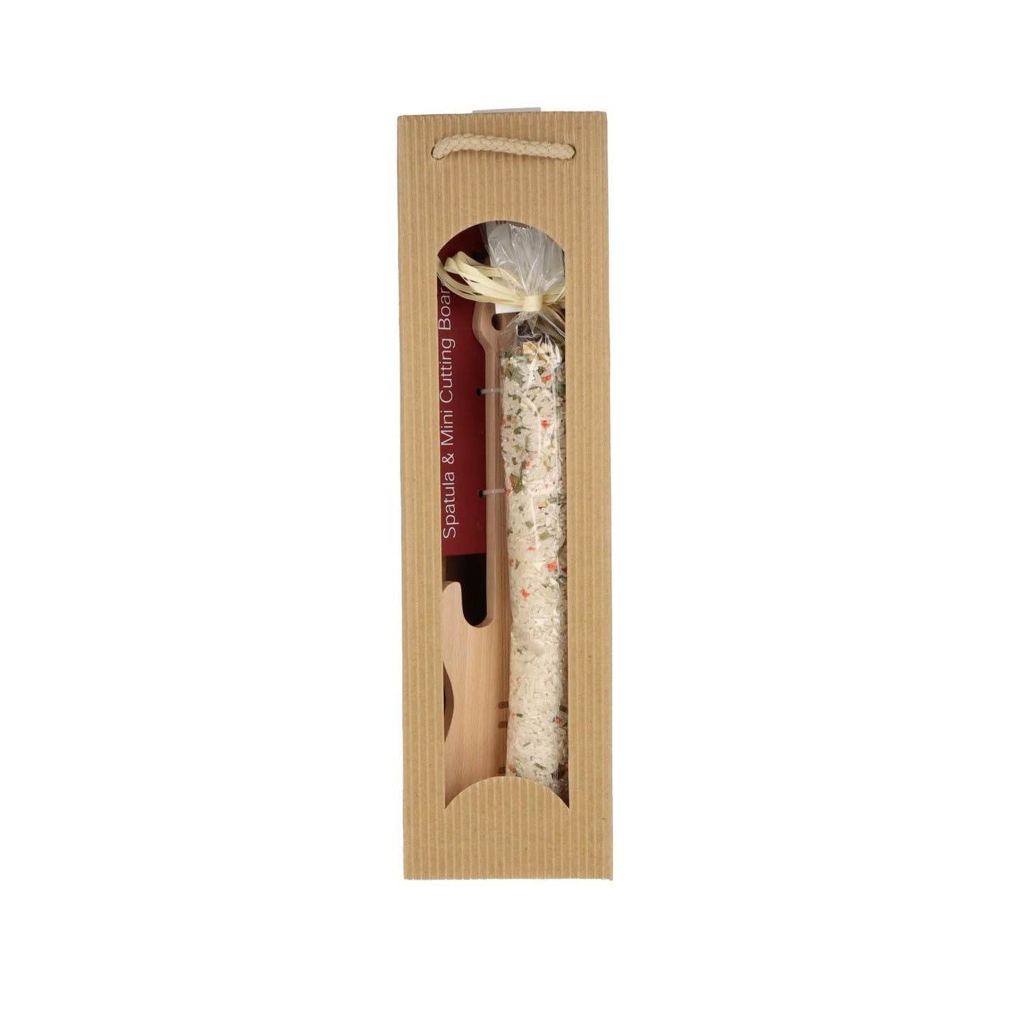 Geschenkset mit E-Gitarren-Pfannenwender und Risotto Tricolore