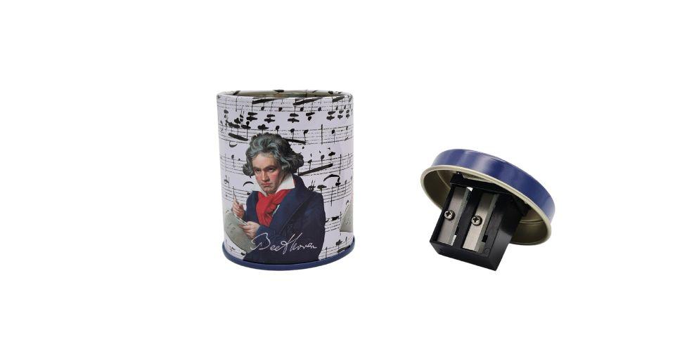 Komponisten-Doppelspitzer-Runddose Beethoven