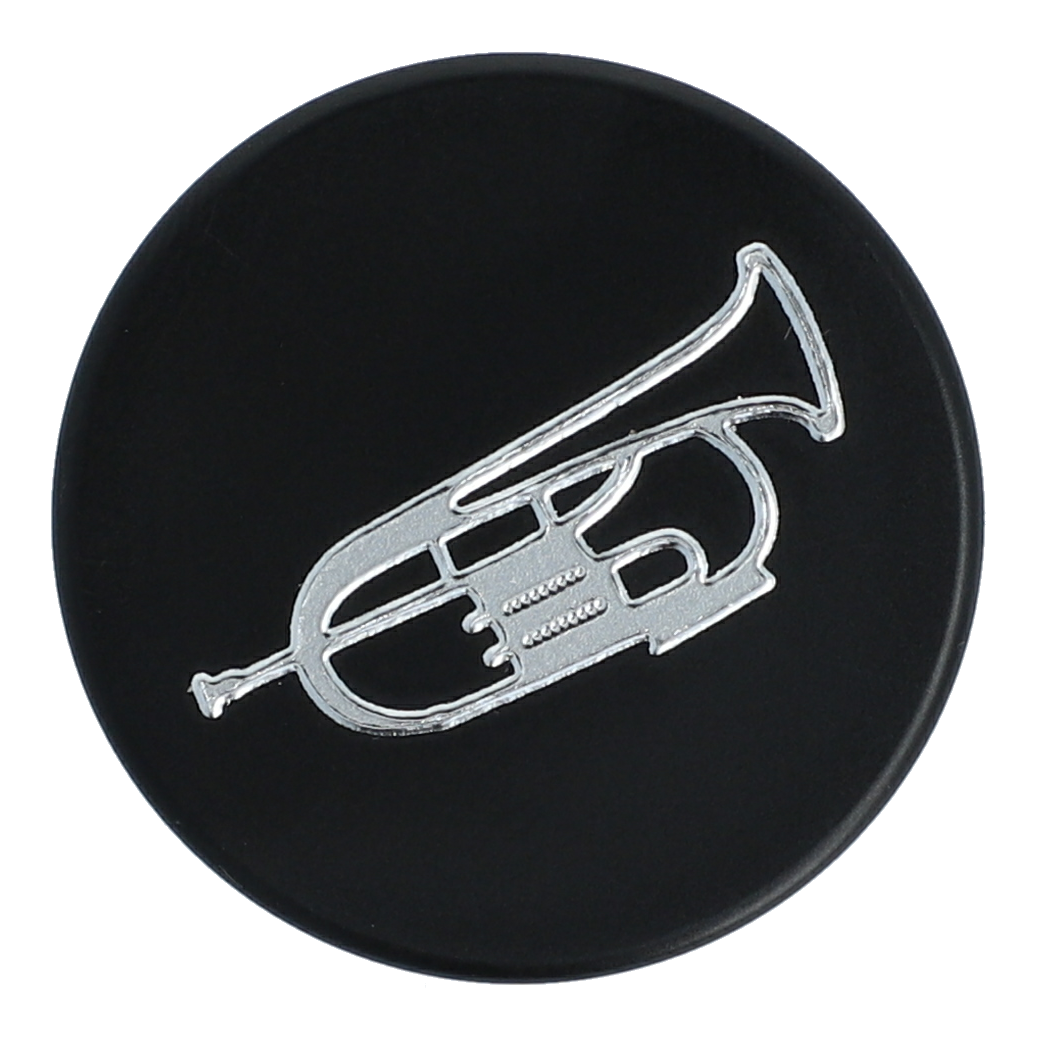 Magnets with silver instruments and notes (single)