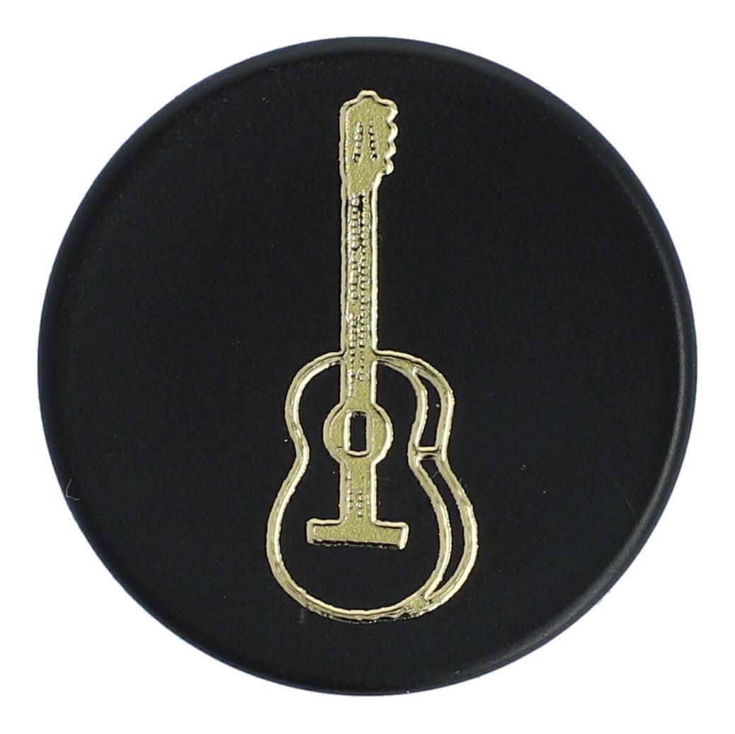 Magnete mit goldenen Instrumenten und Noten (einzeln)