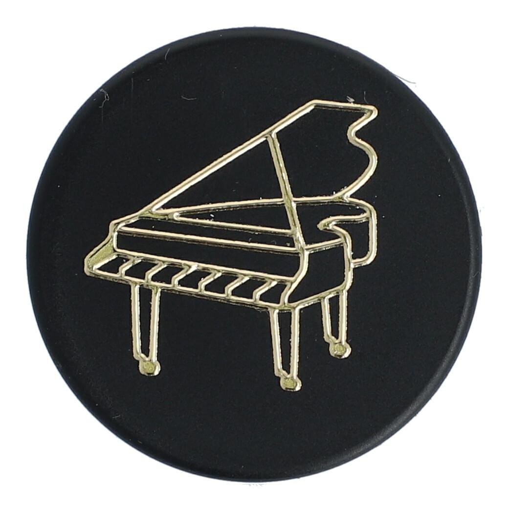 Magnete mit goldenen Instrumenten und Noten (einzeln)