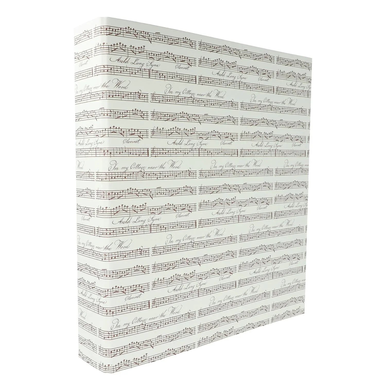 Ordner \"In my Cottage\" für DIN A4 in creme/ braun