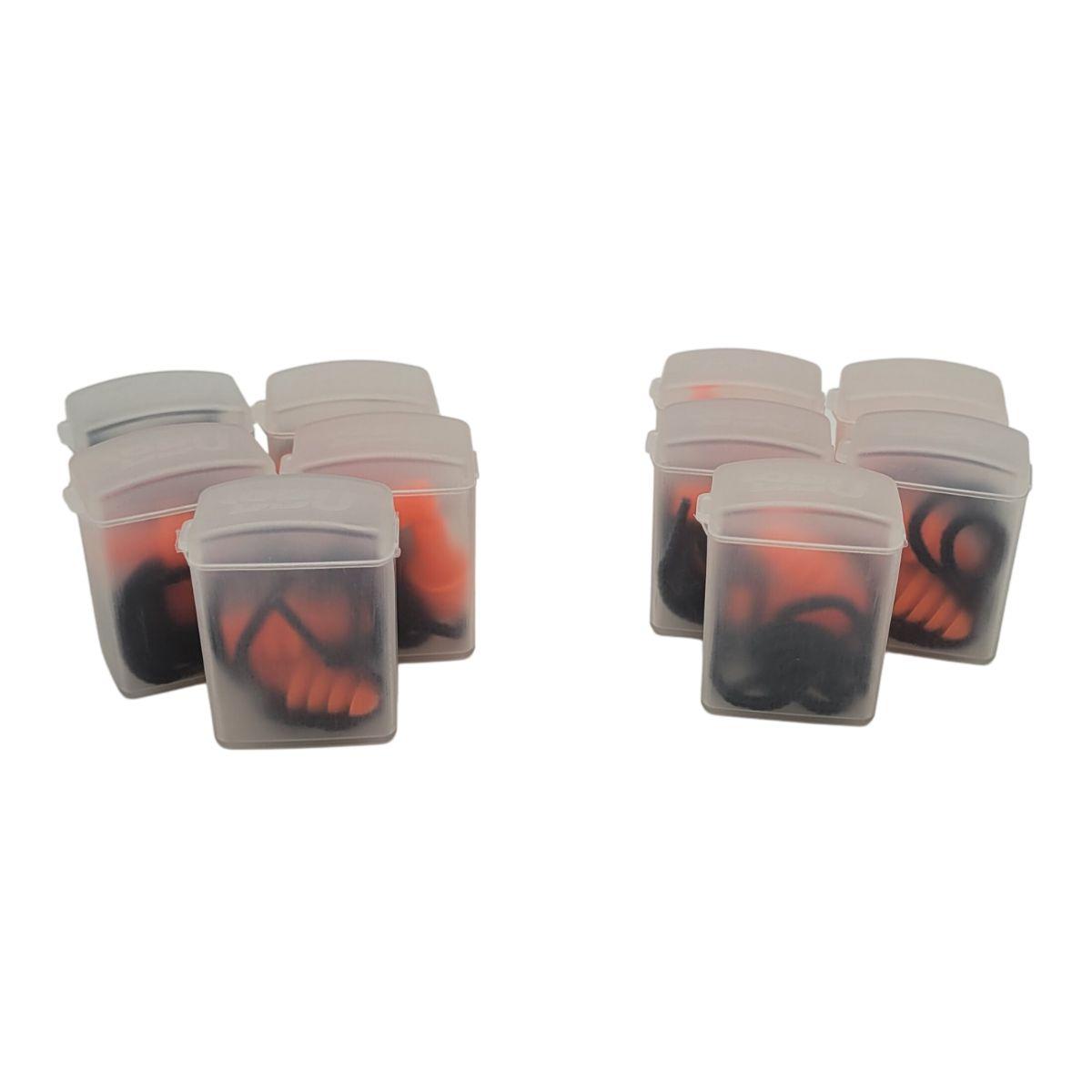 10er-Packung wiederverwendbare Ohrstöpsel / Gehörschutzstöpsel, SNR 22 dB