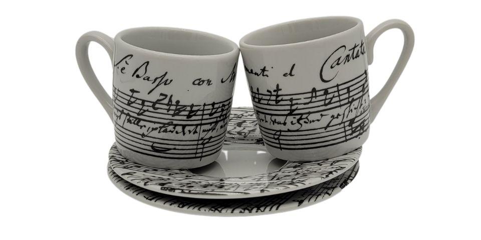 CANTATE-Espressogedeck, 4-teilig