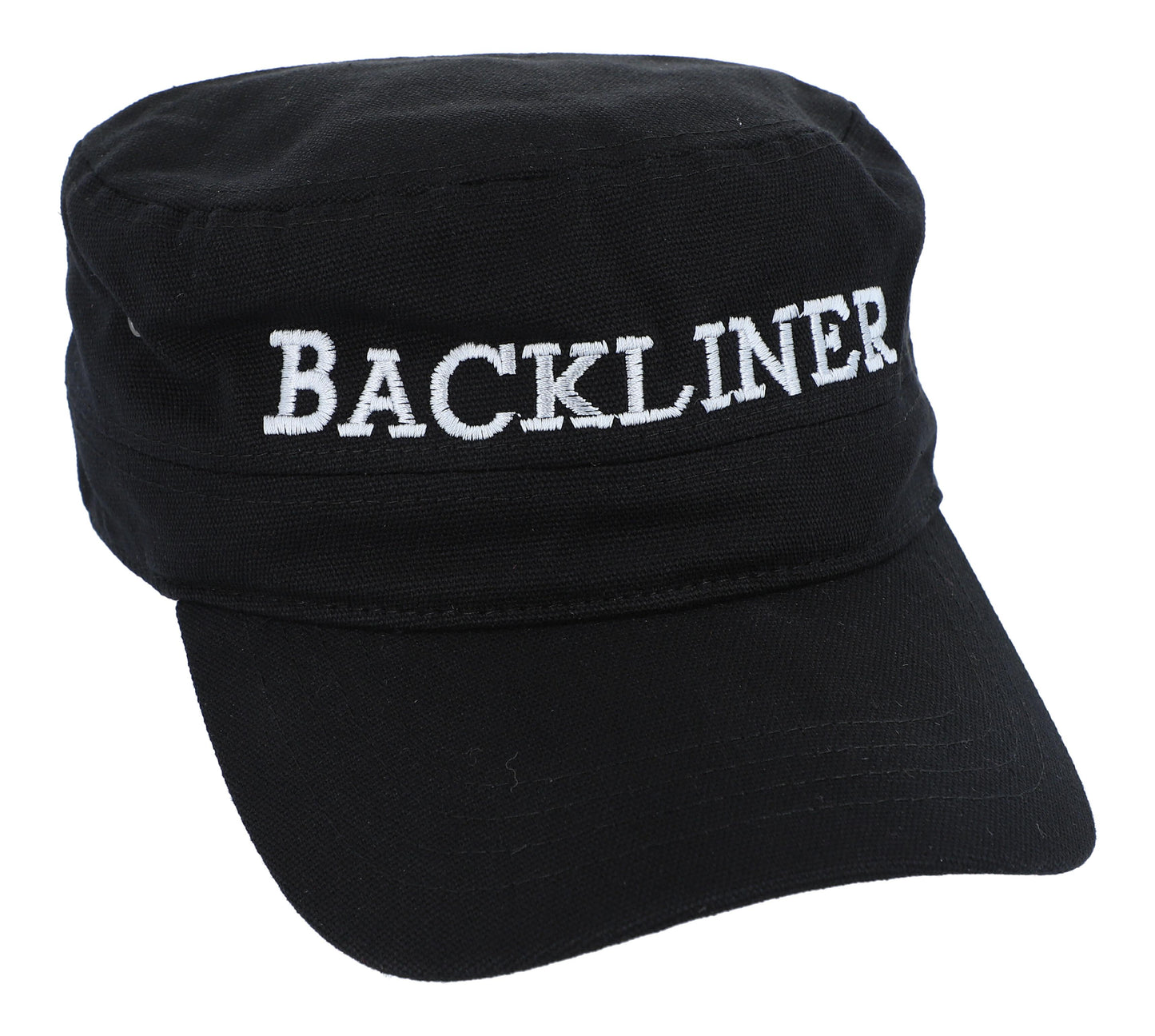 Baseball-Cap mit Musiker-Sprüchen, schwarz, Baumwolle
