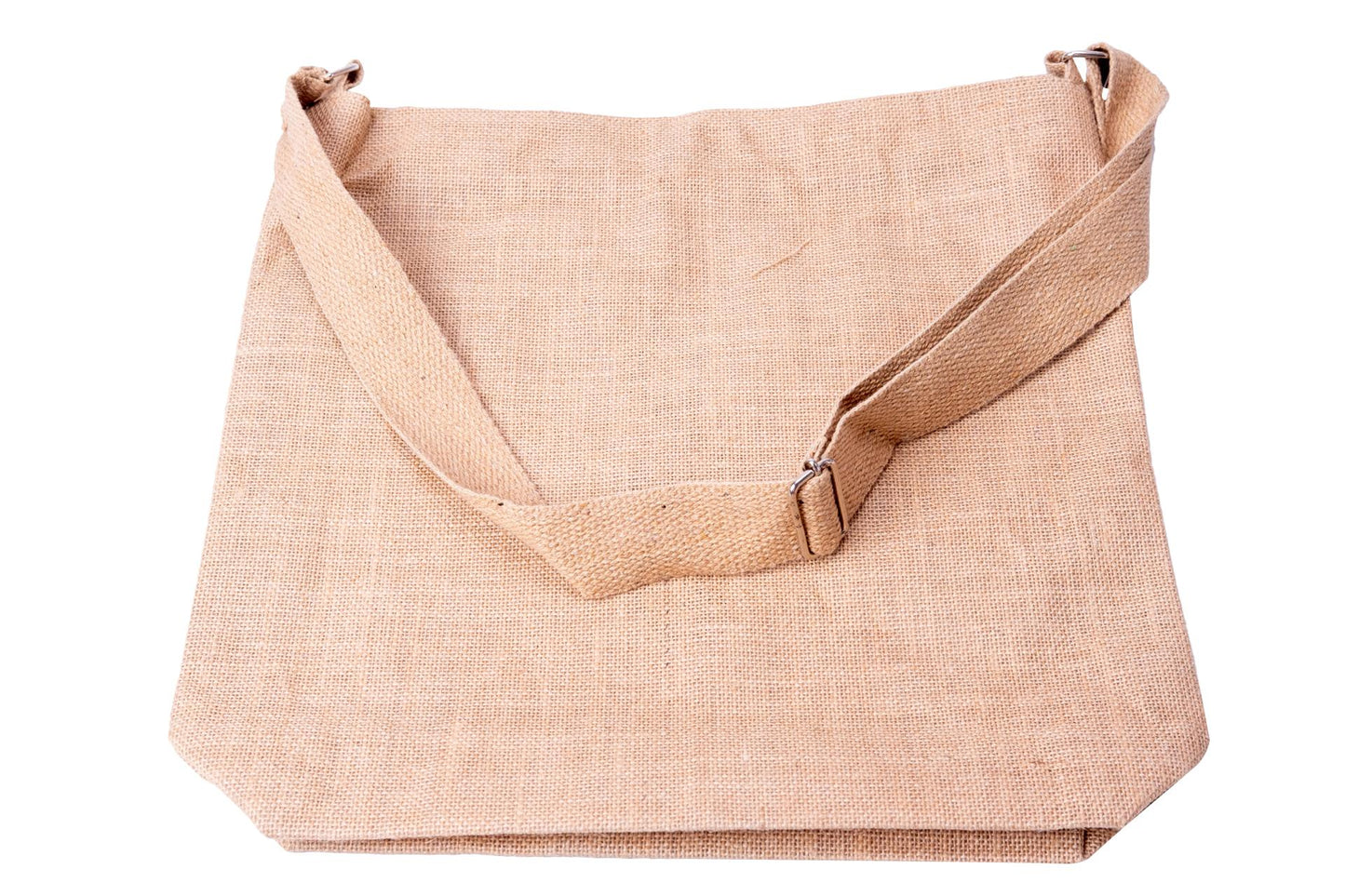 Jutetasche natur mit Violinschlüssel, verstellbare Riemen