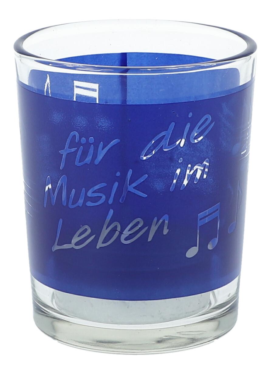 Windlicht "für die Musik im Leben"
