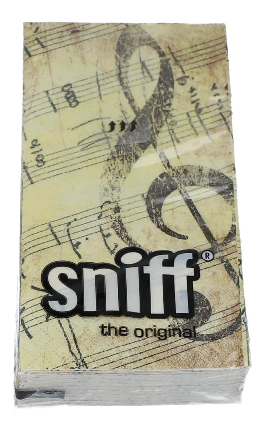 Design-Papiertaschentücher Violinschlüssel und Notenzeilen