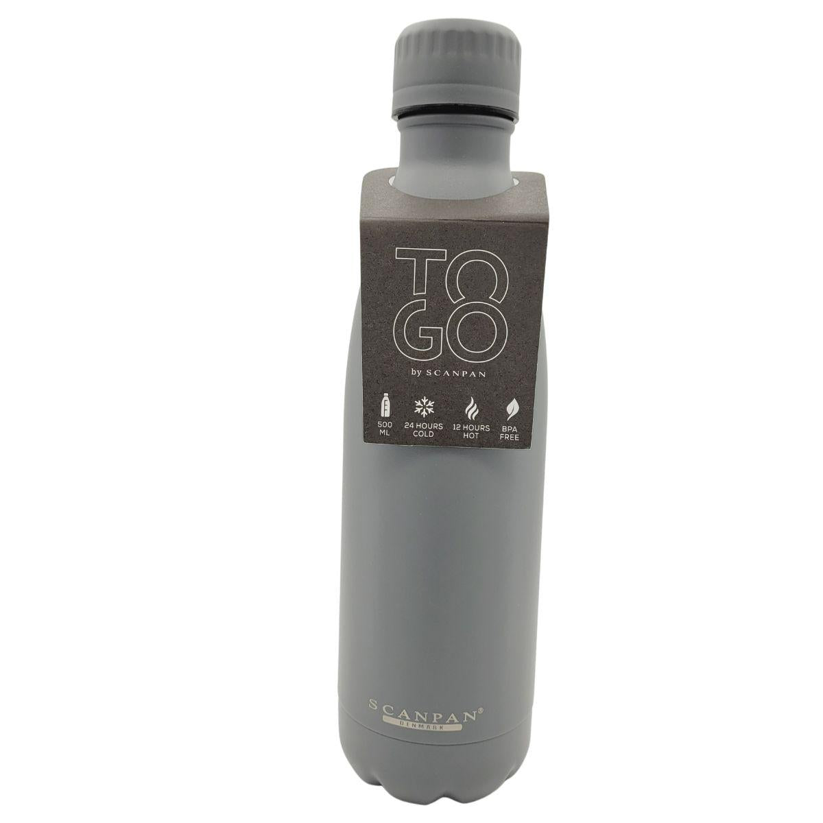 grey or mint green thermos bottle with treble clef
