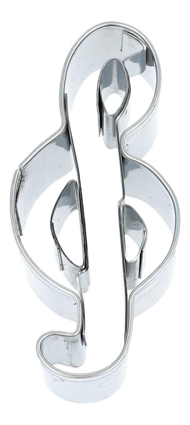Ausstecher Violinschlüssel, Notenschlüssel, 5,5 cm