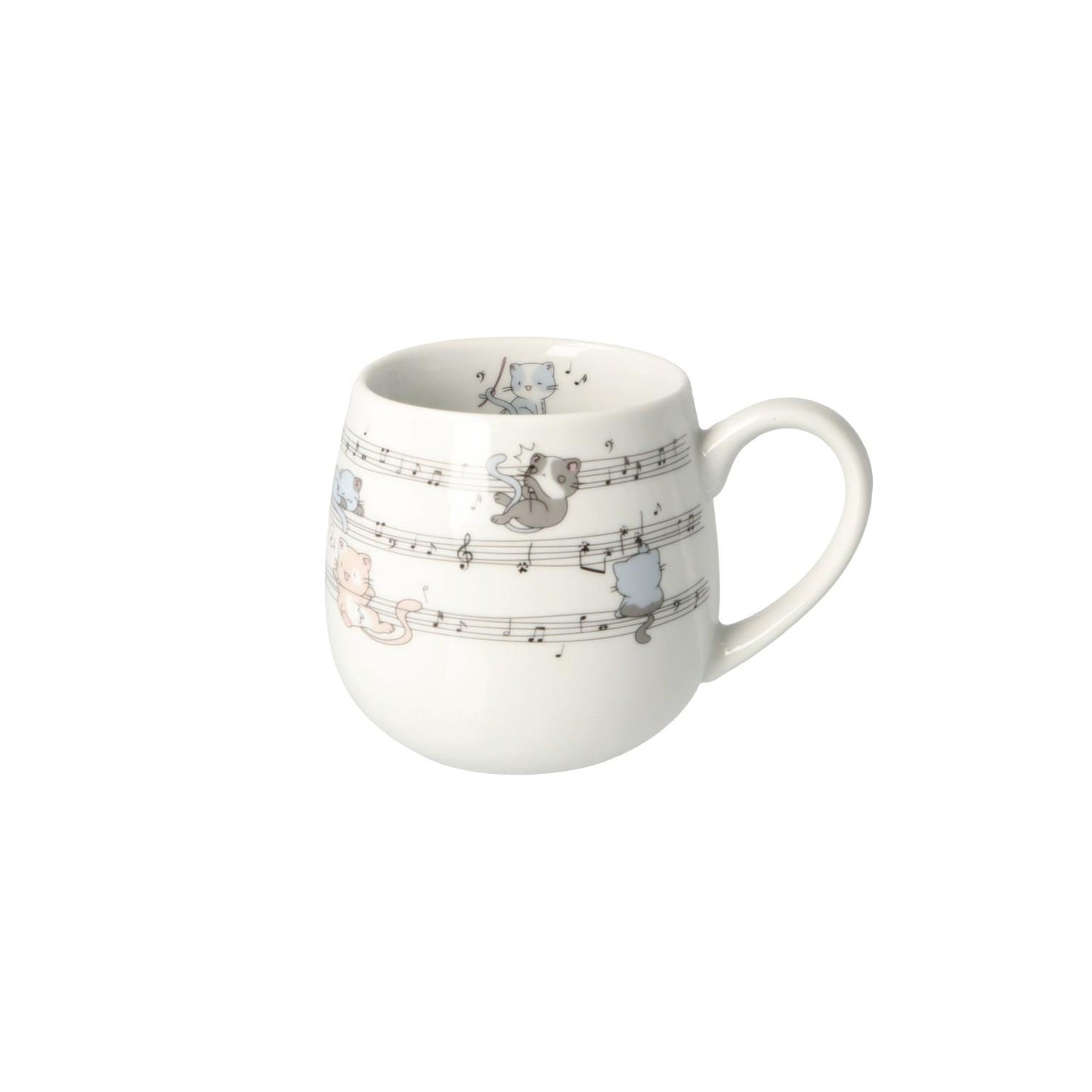 Kuschelbecher musikalische Katze