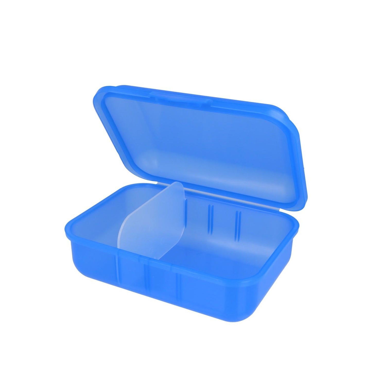 Lunch box with click closure and music note print, 3 colors