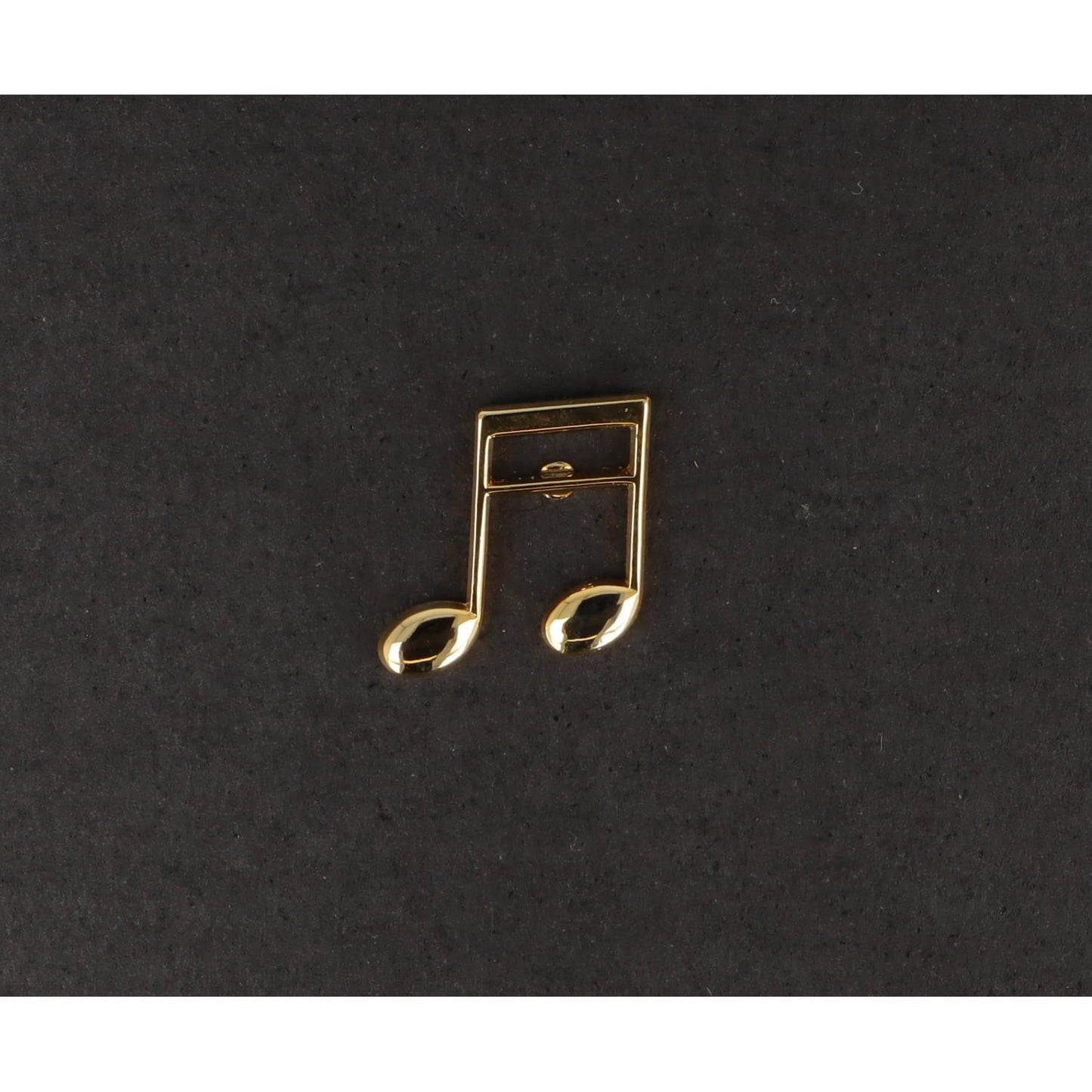 16tel-Note-Pin, Sechzehntelnote, versilbert oder vergoldet