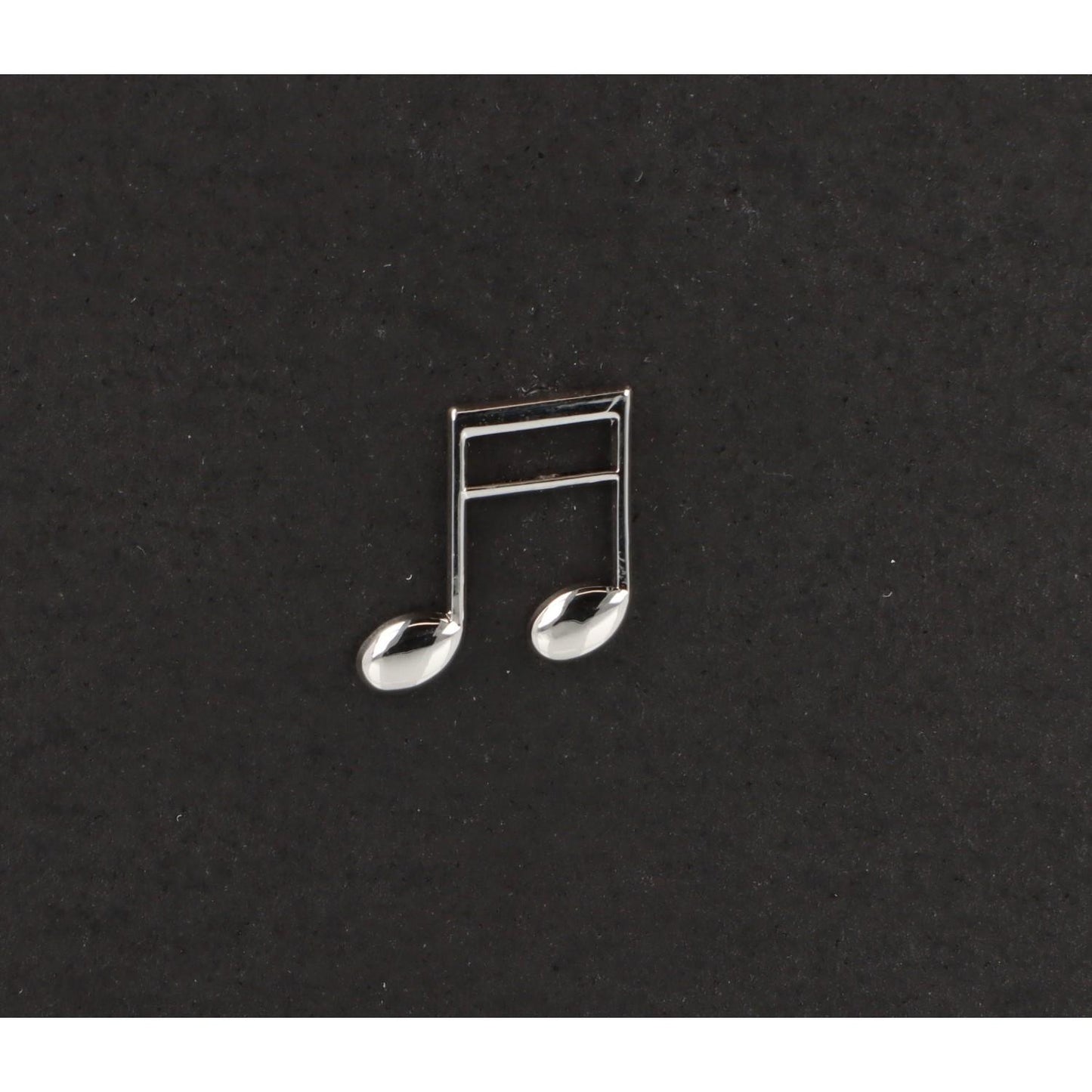 16tel-Note-Pin, Sechzehntelnote, versilbert oder vergoldet