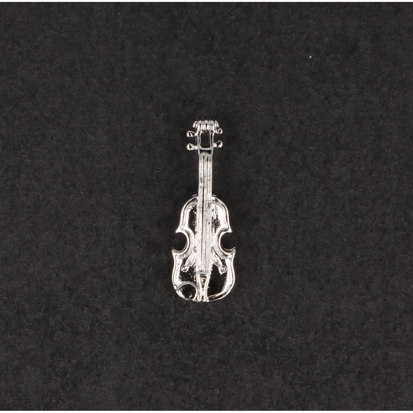 Violine-Pin, versilbert oder vergoldet