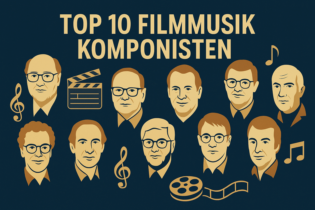 Grafik von den besten Filmmusik Komponisten