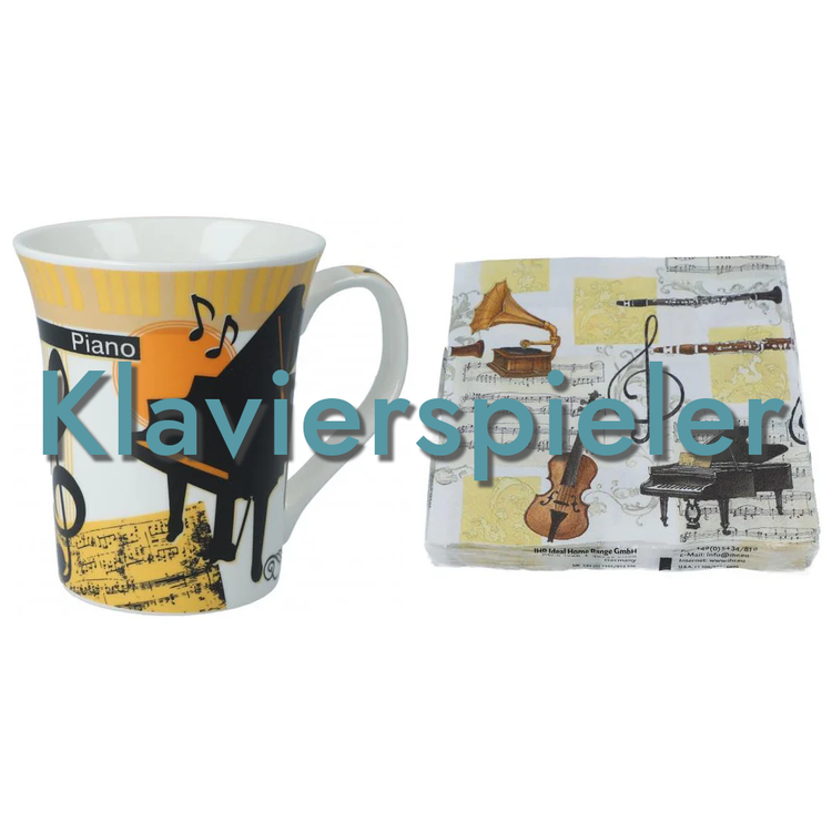 Geschenk Klavierspieler