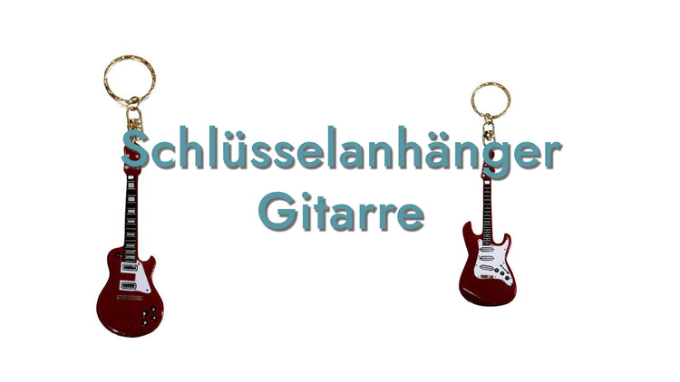 Schlüsselanhänger Gitarre