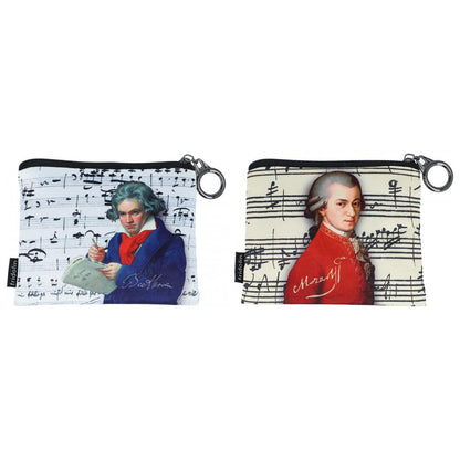 Mini-Wallet Composers with Beethoven or Mozart