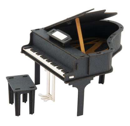 3D-Papiermodell, verschiedene Instrumente zum selbst zusammenbauen