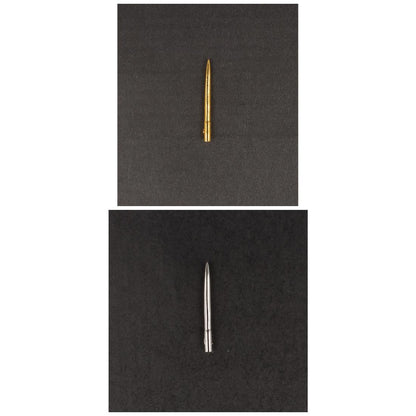 Conductor's baton pin, silver-plated or gold-plated, baton