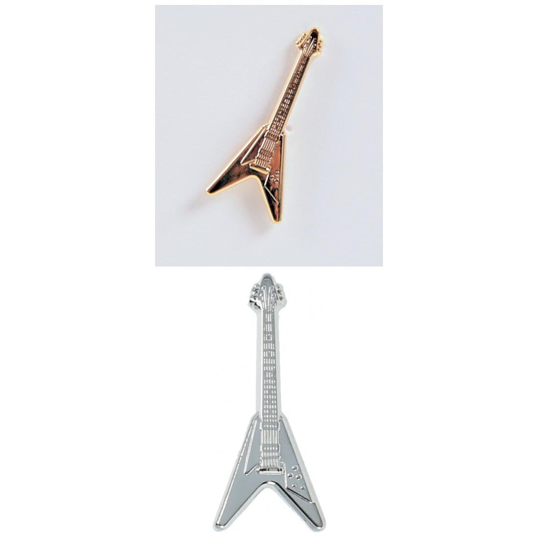 Flying V-Pin, Guitar, Electric Guitar, Silver-Plated or Gold-Plated