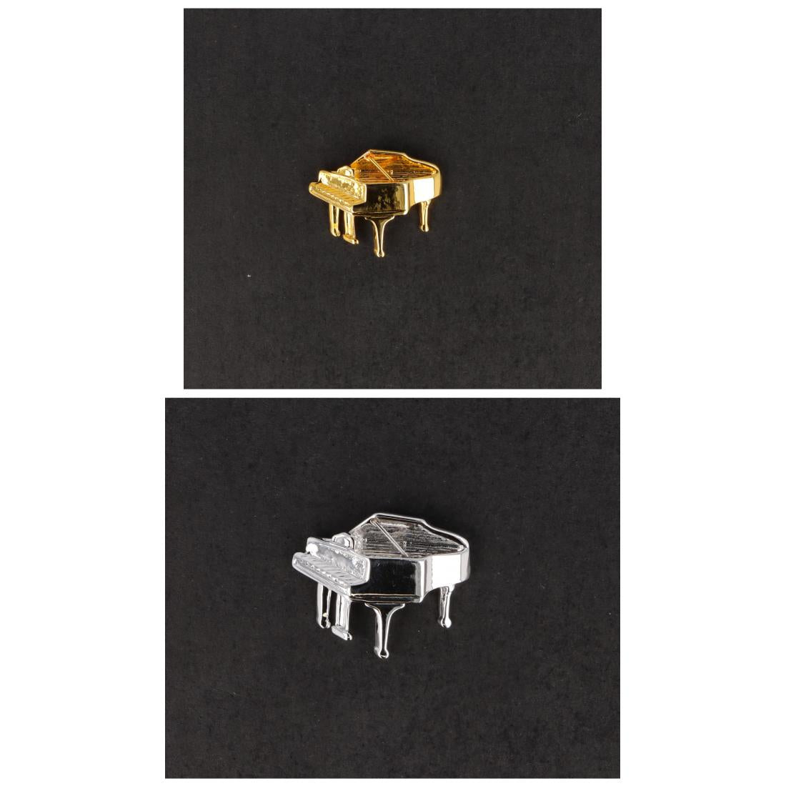 Piano pin, silver-plated or gold-plated