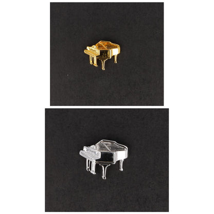 Piano pin, silver-plated or gold-plated