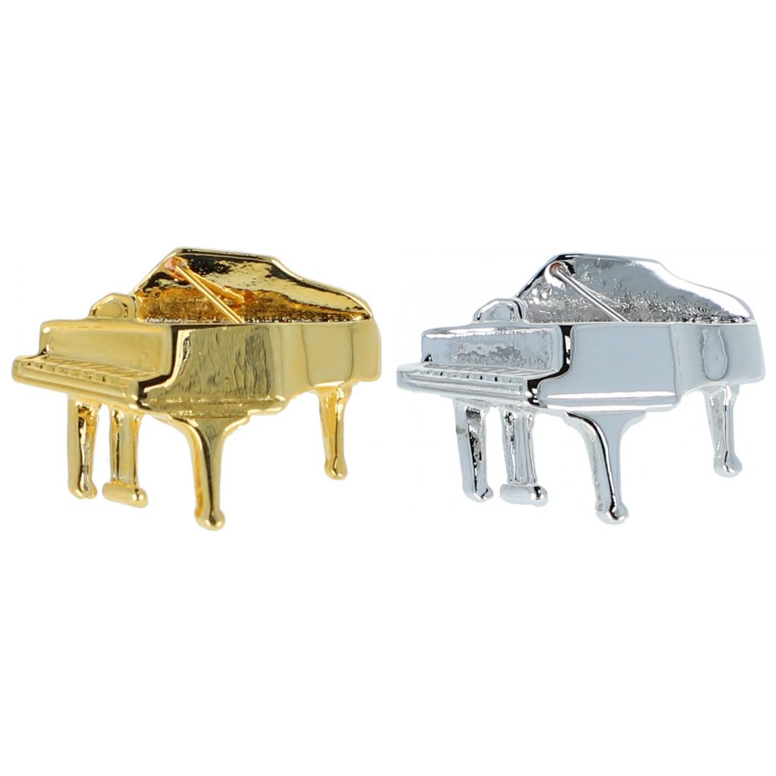 Piano pin, silver-plated or gold-plated