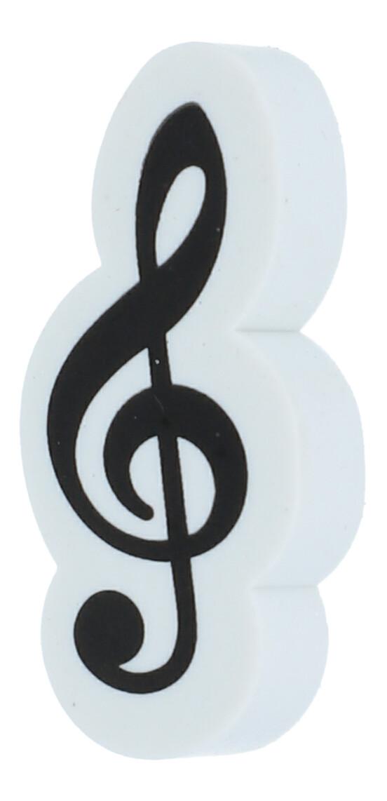 treble clef eraser