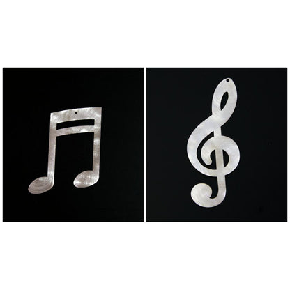 Decorative music sign made of stainless steel