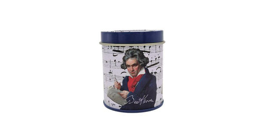 Composer Double Pencil Sharpener Round Box Beethoven