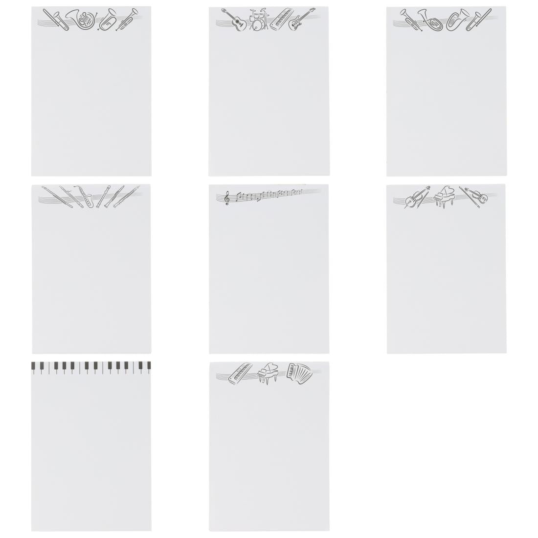 Musikalischer Notizblock DIN A5