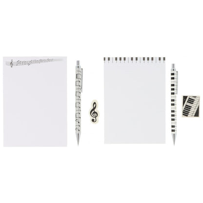 Schreibset mit Notizblock A6, Druckbleistift und Radiergummi