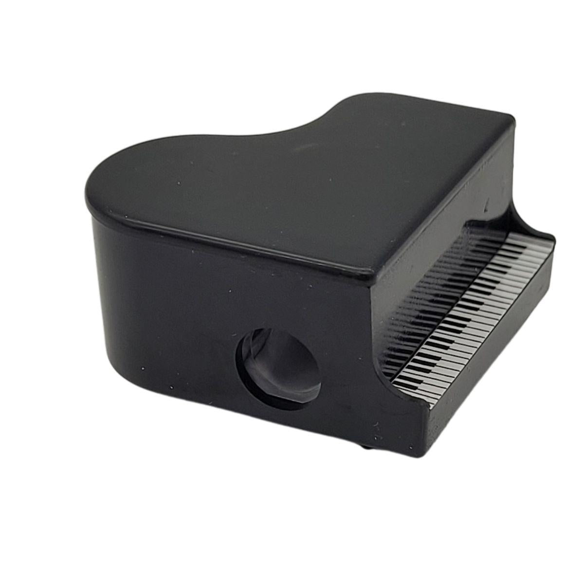 Piano pencil sharpener, black, grand piano (1 piece)