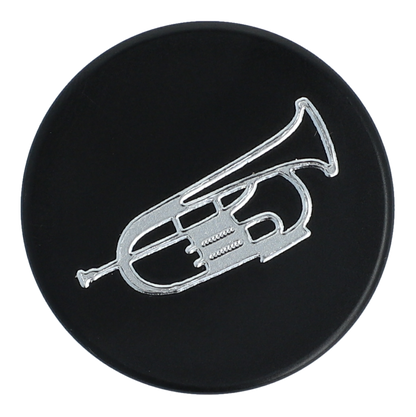Magnets with silver instruments and notes (single)