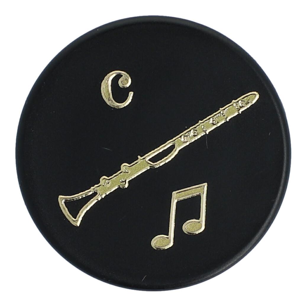 Magnets with golden instruments and notes (single)