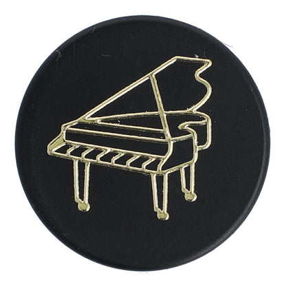 Magnete mit goldenen Instrumenten und Noten (einzeln)
