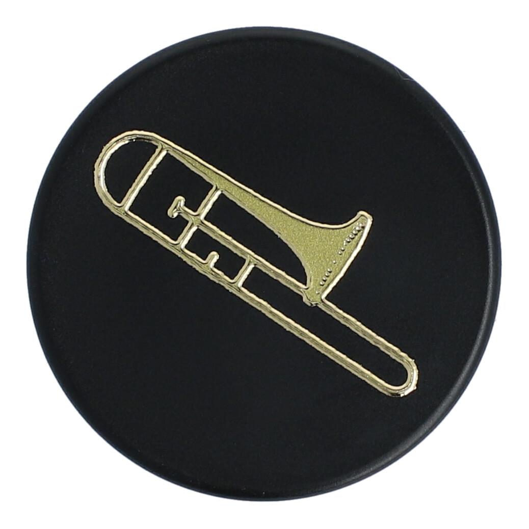 Magnete mit goldenen Instrumenten und Noten (einzeln)