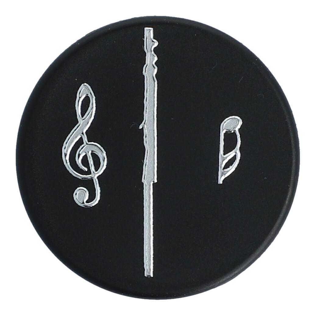 Magnets with silver instruments and notes (single)