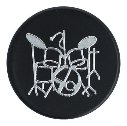 Magnets with silver instruments and notes (single)