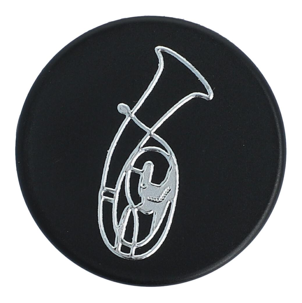 Magnets with silver instruments and notes (single)