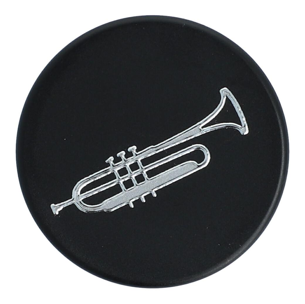 Magnets with silver instruments and notes (single)