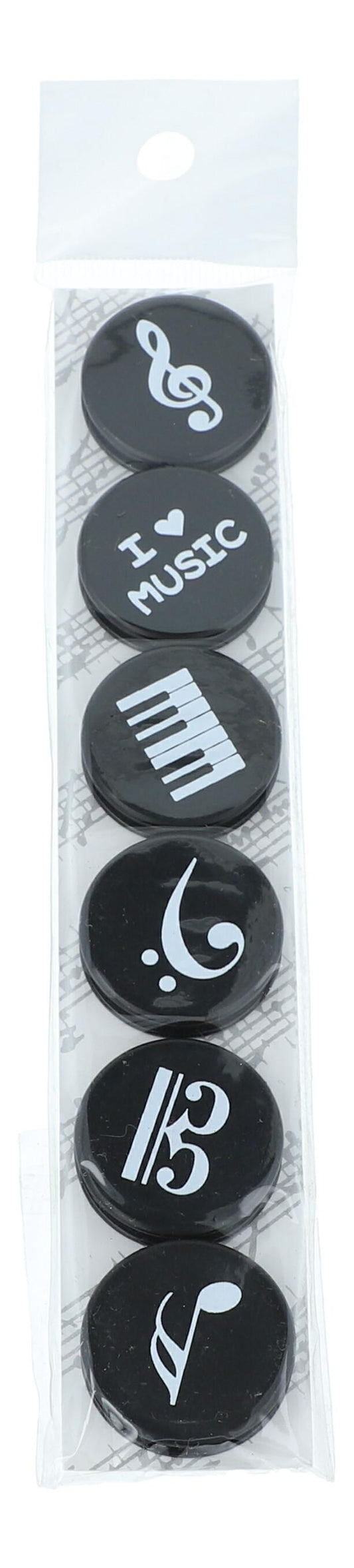 Musik-Motiv-Magnet-Set