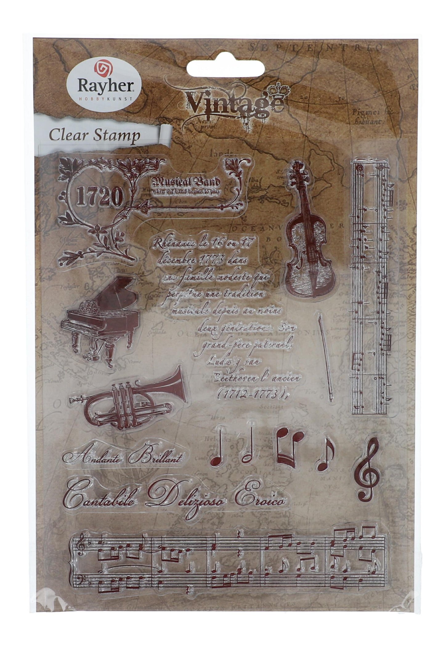 stamp "Vintage Music", classical music