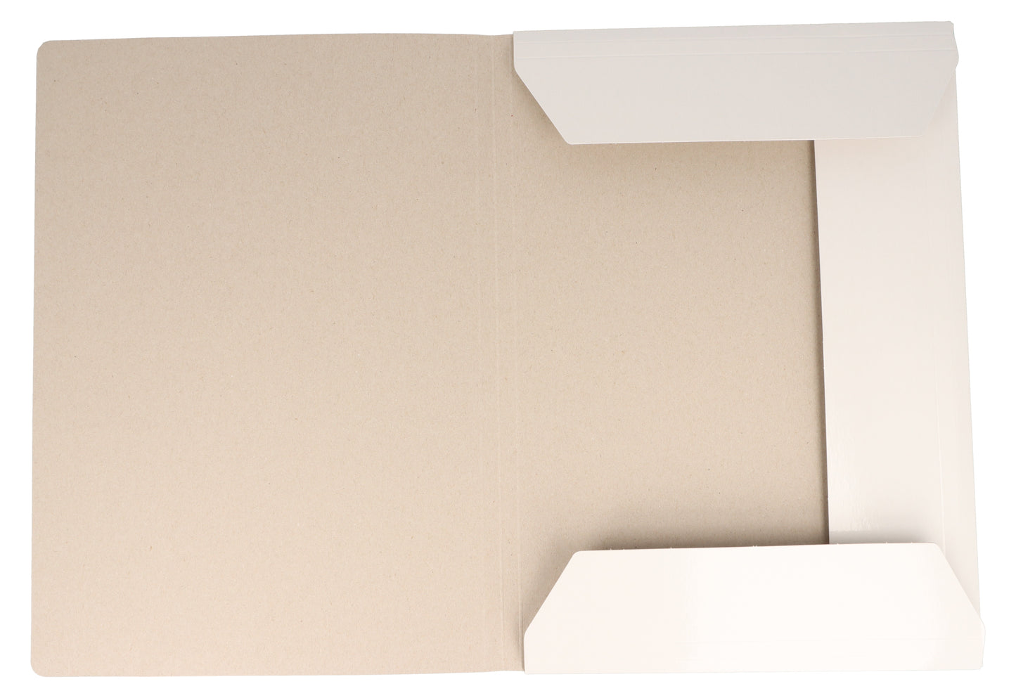 weiße Sammelmappe mit schwarzen Notenzeilen