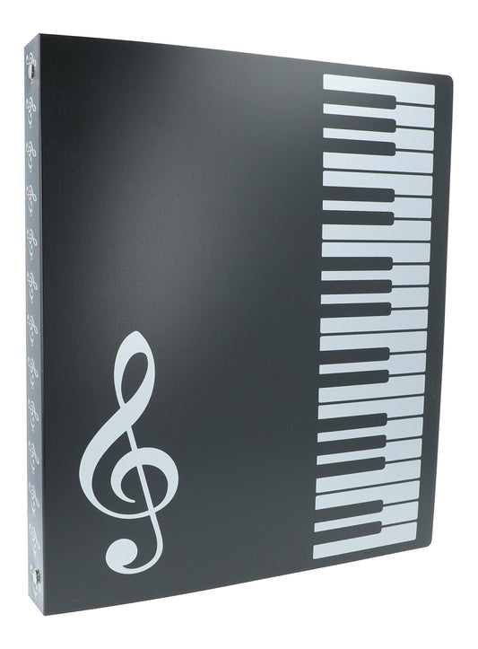 Ring Binder Keyboard and Treble Clef