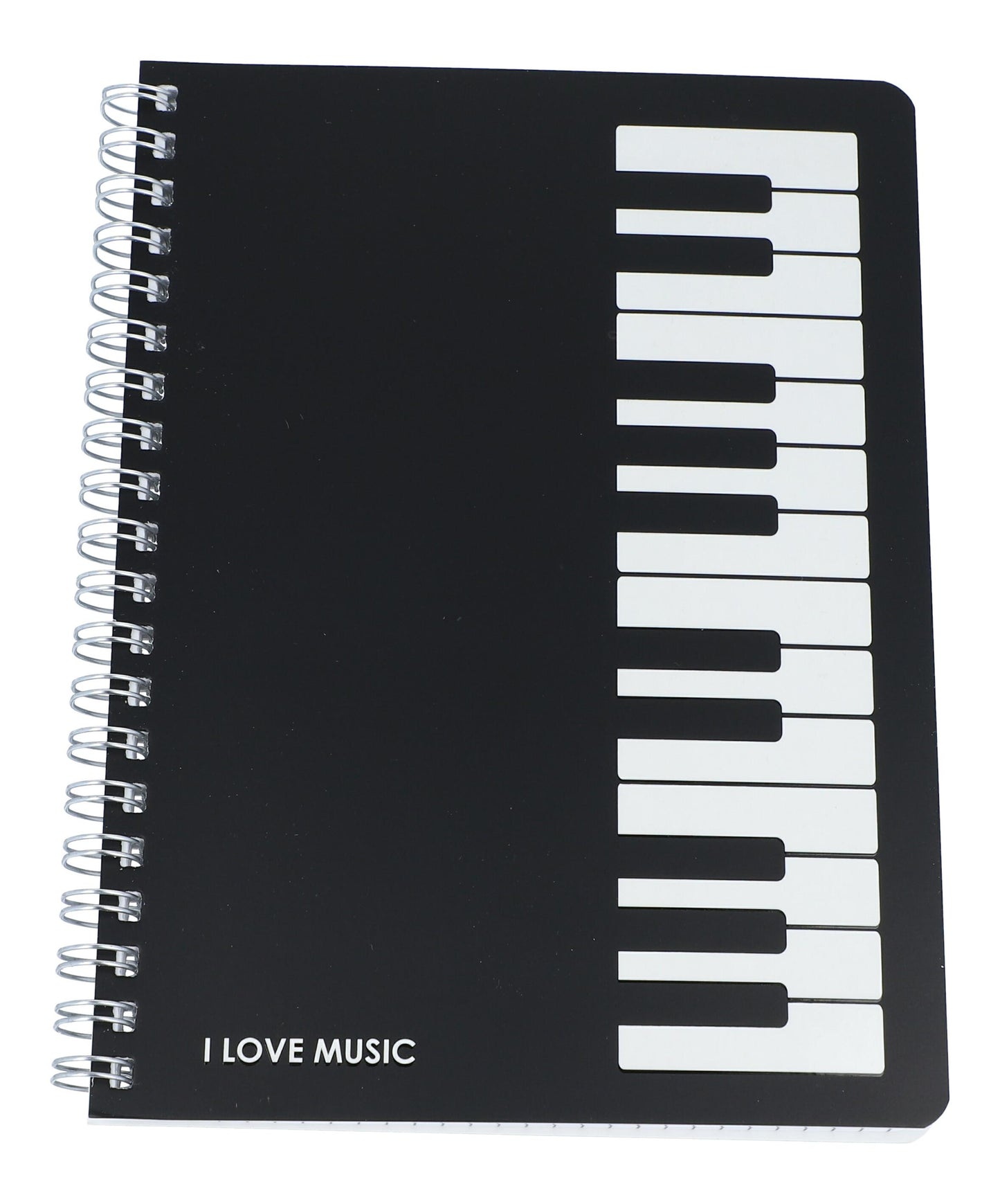 Keyboard spiral notebook, keyboard