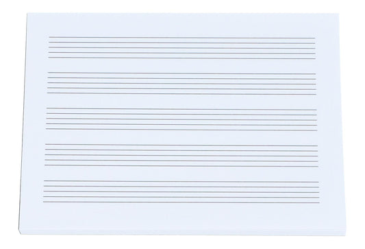 music line block DIN A7